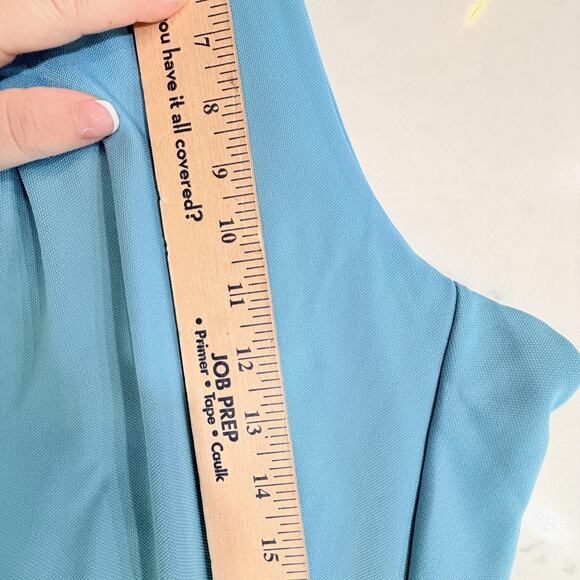 Adidas Track Pants Mens XL Blue AEROREADY Entrada Training Tapered 3 Stripe - Picture 12 of 12